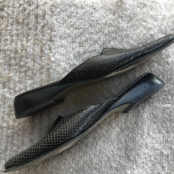 J. Crew snakeskin mules size 8 - Picture 2 of 6